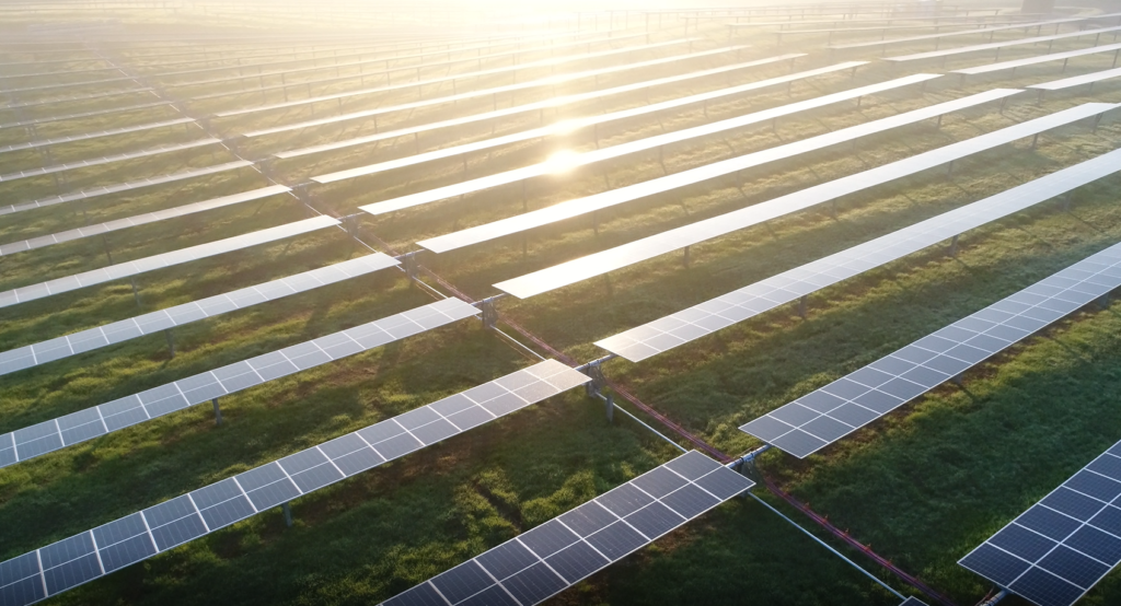 Greenbacker solar power panels