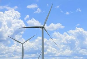 Greenbacker wind power turbine
