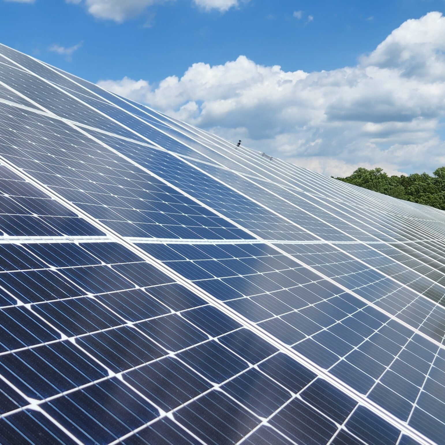 Greenbacker solar energy investment Greenbacker solar farm panel